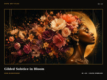 Load image into Gallery viewer, Royal Bloom Reverie — 10-Piece Black Woman Frame TV Art Collection | 4K &amp; 8K