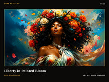 Load image into Gallery viewer, Royal Bloom Reverie — 10-Piece Black Woman Frame TV Art Collection | 4K &amp; 8K