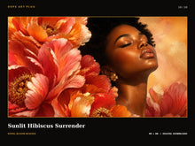 Load image into Gallery viewer, Royal Bloom Reverie — 10-Piece Black Woman Frame TV Art Collection | 4K &amp; 8K