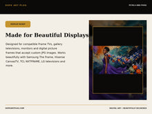 Load image into Gallery viewer, Petals and Poise — 10-Piece Black Woman Floral Frame TV Art Collection | 4K &amp; 8K