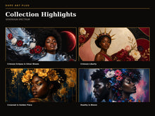 Load image into Gallery viewer, Sovereign Spectrum — 10-Piece Afrocentric Frame TV Art Collection | 4K &amp; 8K