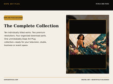 Load image into Gallery viewer, Petals and Poise — 10-Piece Black Woman Floral Frame TV Art Collection | 4K &amp; 8K