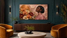 Load image into Gallery viewer, Her Own Sun | Black Woman Frame TV Art, 4K &amp; 8K