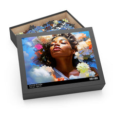 Load image into Gallery viewer, Cloud Art Puzzle Black Art Colorful (120, 252, 500-Piece)