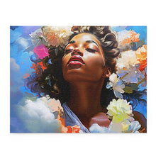Load image into Gallery viewer, Cloud Art Puzzle Black Art Colorful (120, 252, 500-Piece)