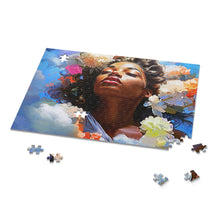 Load image into Gallery viewer, Cloud Art Puzzle Black Art Colorful (120, 252, 500-Piece)