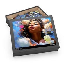 Load image into Gallery viewer, Cloud Art Puzzle Black Art Colorful (120, 252, 500-Piece)