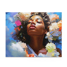 Load image into Gallery viewer, Cloud Art Puzzle Black Art Colorful (120, 252, 500-Piece)