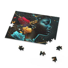 Load image into Gallery viewer, Black woman Aquatic Art Puzzle Family Game (120, 252, 500-Piece)