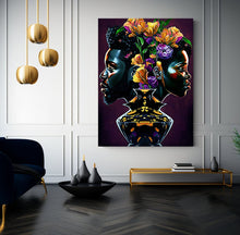 Load image into Gallery viewer, Elegant Floral Botanical Art Print, Home Decor Masterpiece, Eternal Love Blossoms Art Print, Romantic Flower Wall Decor