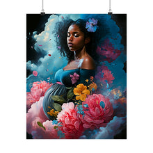 Load image into Gallery viewer, Beautiful Maternity Gift, Baby Shower Gift, Black Art Home Decor, Wall Art