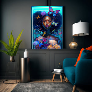 Wall Art Print, Black Art Print for Home Decor, Living Room Art