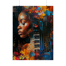 Load image into Gallery viewer, Abstract Piano Art Print - Musical Wall Decor, Piano Keys Poster, Musician Gift, Modern Home Art, Unique Music Room Decoration