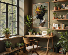 Load image into Gallery viewer, Vessel Of Blooming Thoughts — printable artwork preview