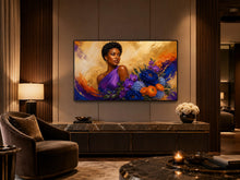 Load image into Gallery viewer, Gilded Poise — Frame TV artwork preview