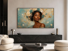 Load image into Gallery viewer, Crowned In Serenity — Frame TV artwork preview