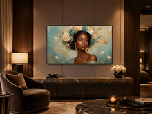 Load image into Gallery viewer, Crowned In Serenity — Frame TV artwork preview