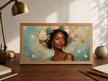 Load image into Gallery viewer, Crowned In Serenity — Frame TV artwork preview