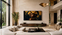 Load image into Gallery viewer, Crowned In Golden Flora — Frame TV artwork preview
