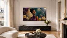 Load image into Gallery viewer, Moonlit Sovereignty — Frame TV artwork preview