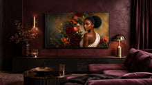 Load image into Gallery viewer, Velvet Rose Reverie — Frame TV artwork preview