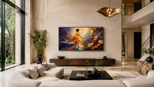Load image into Gallery viewer, Saffron Gown In A Painted Bloom — Frame TV artwork preview