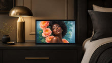 Load image into Gallery viewer, Peach Petal Reverie — Frame TV artwork preview