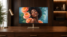 Load image into Gallery viewer, Peach Petal Reverie — Frame TV artwork preview