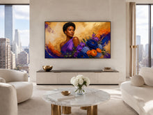 Load image into Gallery viewer, Gilded Poise — Frame TV artwork preview