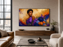 Load image into Gallery viewer, Gilded Poise — Frame TV artwork preview