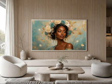 Load image into Gallery viewer, Crowned In Serenity — Frame TV artwork preview
