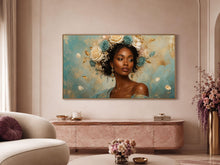Load image into Gallery viewer, Crowned In Serenity — Frame TV artwork preview