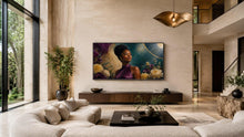 Load image into Gallery viewer, Moonlit Sovereignty — Frame TV artwork preview