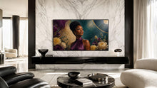 Load image into Gallery viewer, Moonlit Sovereignty — Frame TV artwork preview