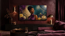 Load image into Gallery viewer, Moonlit Sovereignty — Frame TV artwork preview