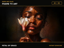 Load image into Gallery viewer, Petal Of Grace — Frame TV artwork preview