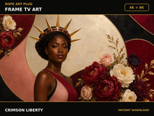Load image into Gallery viewer, Crimson Liberty — Frame TV artwork preview