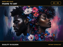 Load image into Gallery viewer, Duality In Bloom — Frame TV artwork preview