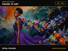 Load image into Gallery viewer, Petal Pusher — Frame TV artwork preview