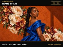Load image into Gallery viewer, Cobalt Has The Last Word — Frame TV artwork preview