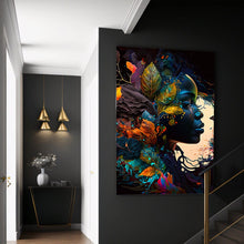Load image into Gallery viewer, Mother Nature Wall Decor Black Art Print Unique Art Digital Art Print Wall Art Poster Modern Art