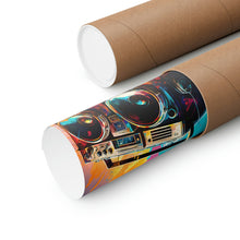 Load image into Gallery viewer, 90s Boombox Wall Art Poster Unique Art Digital Art Digital Prints Colorful Art Modern Art Music Art