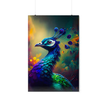 Load image into Gallery viewer, Peacock Wall Decor Modern Wall Art Digital Print House Warming Gift Wall Art Print Abstract Art Poster
