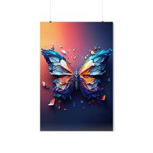 Load image into Gallery viewer, Butterfly Art Print Digital Art Modern Art Girls Bedroom Decor Abstract Wall Decor Butterfly Poster