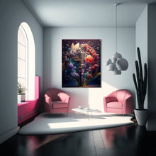 Load image into Gallery viewer, Microphone Wall Decor Music Art Digital Art Print Wall Art Poster Colorful Art Digital Prints