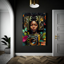 Load image into Gallery viewer, Music Wall Art Abstract music art Afrocentric Art Gift Digital Wall Art Poster