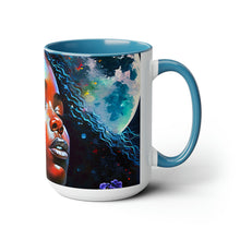 Load image into Gallery viewer, Coffee Mug Two-Tone Beautiful Black Art, 15oz