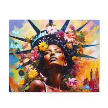 Load image into Gallery viewer, Statue of Liberty Black Art Puzzle (120, 252, 500-Piece)