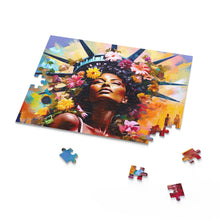Load image into Gallery viewer, Statue of Liberty Black Art Puzzle (120, 252, 500-Piece)